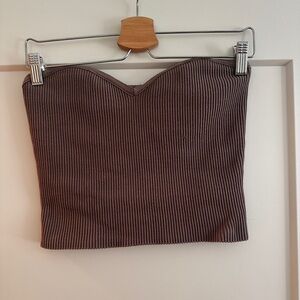 Babaton Sweatheart Crop Top